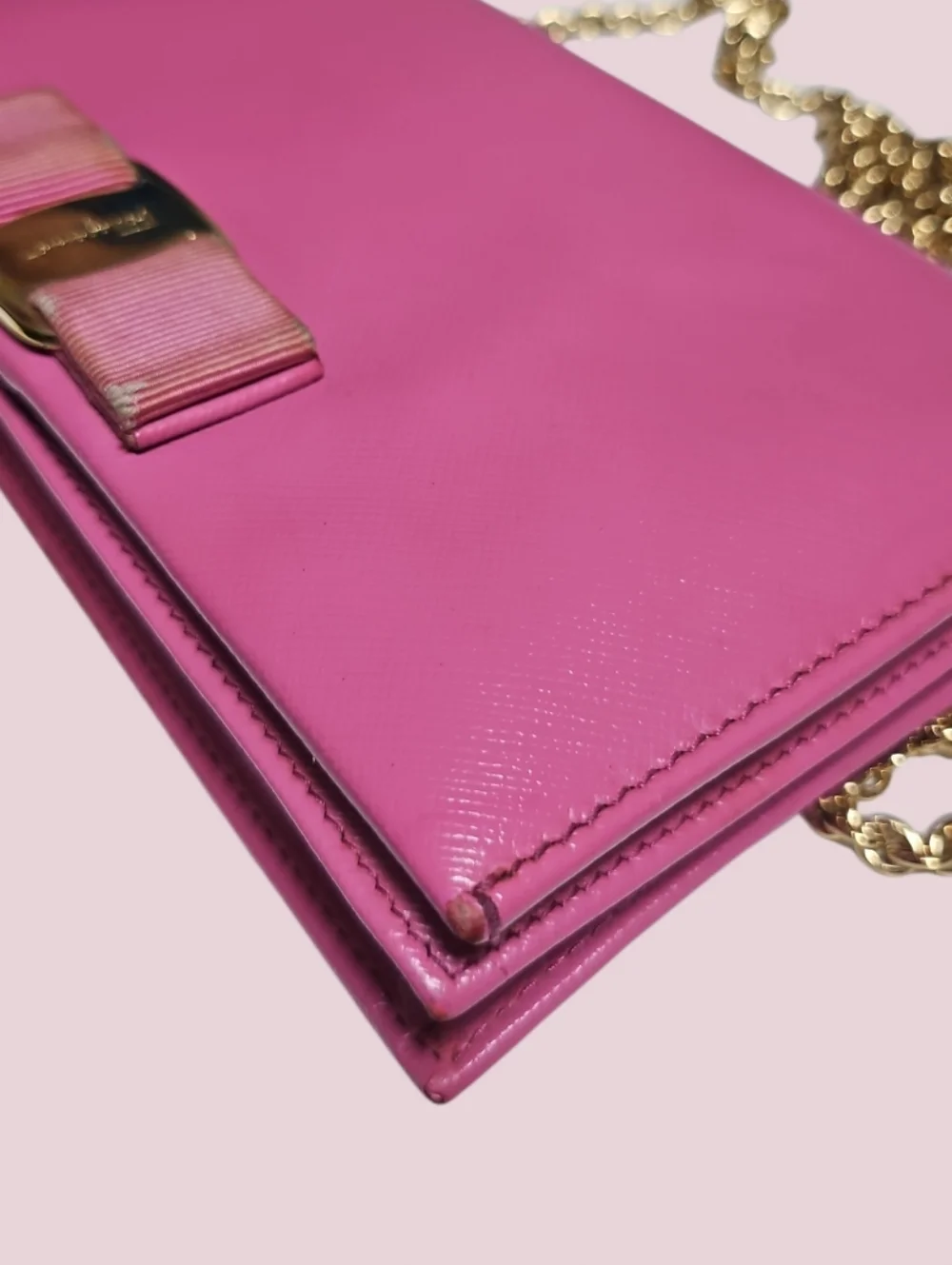 Salvatore Ferragamo Miss Vara Wallet On Chain - Picture 7 of 14